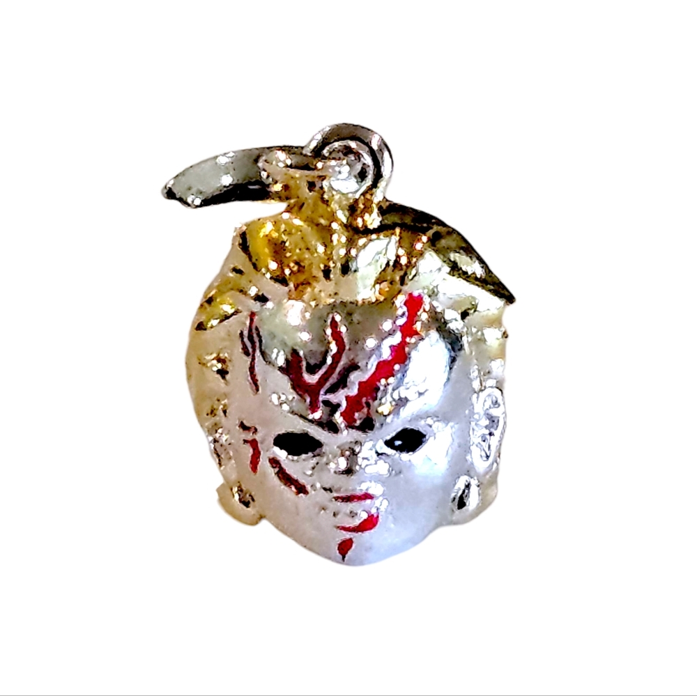 LINX DISCOUNTINUED Sterling Silver Chucky Halloween Scary Bracelet Pendant Charm